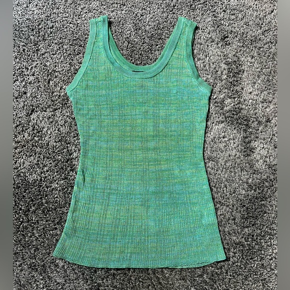 INC Green Slinky Tank Top Women’s Size Medium NWT - Picture 1 of 2